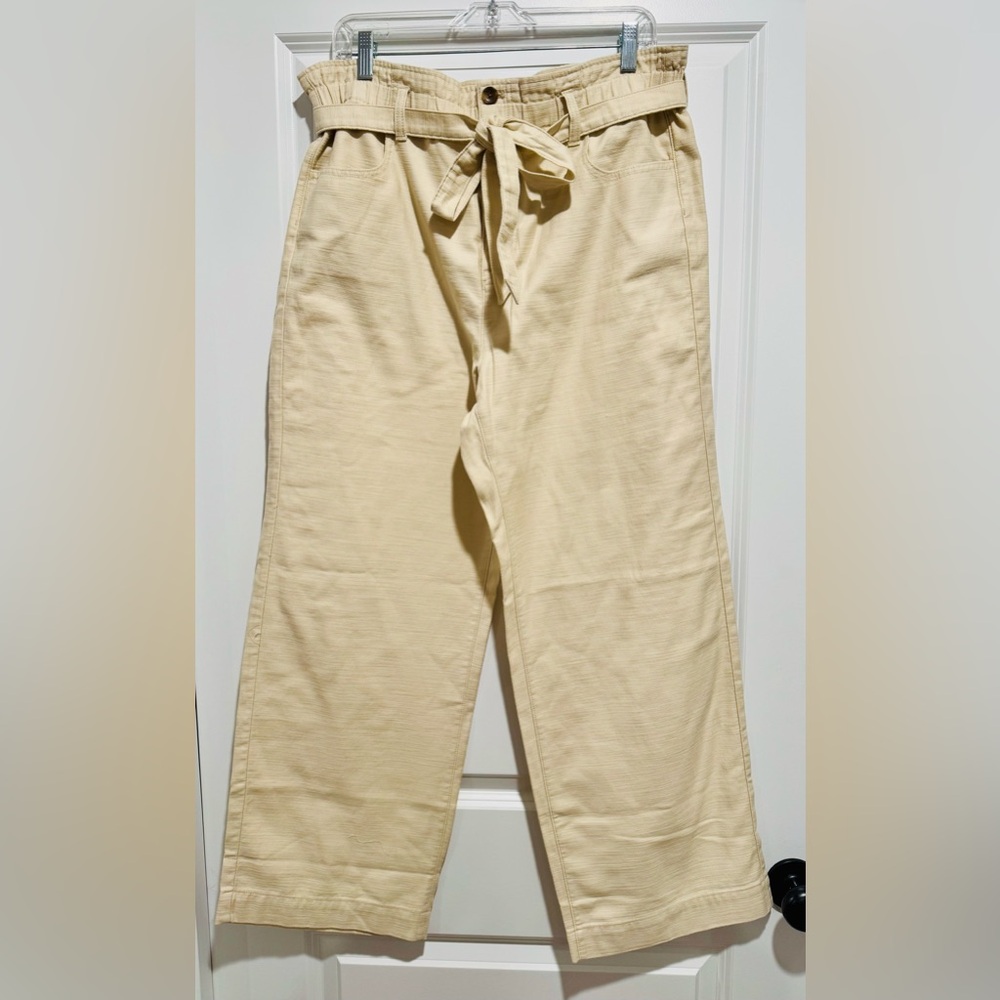 NWT J. Crew Women’s Paper Bag Tie Front Pants